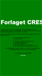 Mobile Screenshot of forlaget-cres.dk